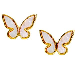 KATE SPADE NEW YORK ♠️ BUTTERFLY PEARL EARRINGS